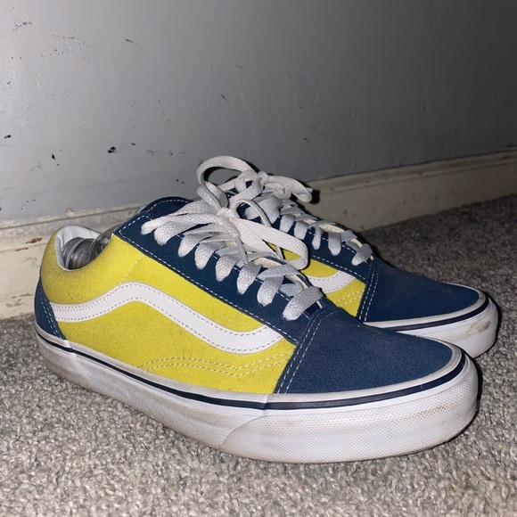 Blue and yellow vans. - Picture 2 of 2
